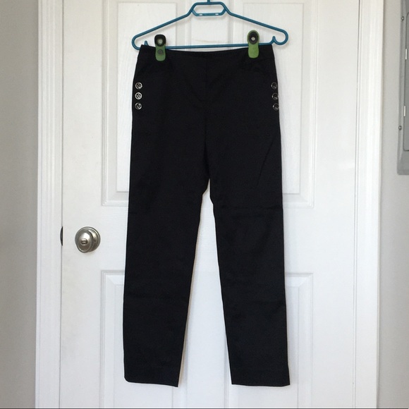 2/$10 Black Straight Trousers - Picture 1 of 3